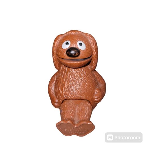 ROWLF THE DOG AND KERMIT THE FROG VINTAGE TOYS - Picture 3 of 7